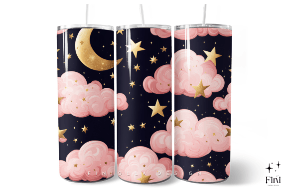 Download Celestial Pink Starry Night Background - Premium Resources
